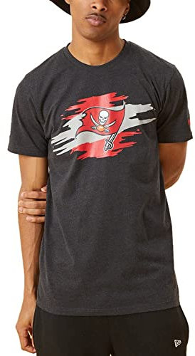 New Era NFL Tampa Bay Buccaneers Tear Logo Tee T-Shirt, Größe :M