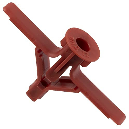 AERZETIX - C64996 - Lot de 25 Chevilles pour plaques de plâtre d'expansion Ø10 mm - en Nylon - Fixation en cloison sèche - matériaux Creux Panneaux Construction travaux bâtiment vis à Bois ossature