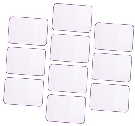 PRETYZOOM Set Di Tappetini Da Stiro Da 10 Pezzi Panni Da Stiro in Poliestere Resistenti Calore Per Una Stiratura Sicura Colori Casuali