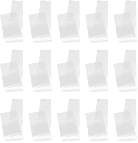 Mobestech Pochettes Transparentes 77x10cm Lot de 50 pour Cravates en Plastique Fermeture Pratique et Anti-Statique pour Transport et Rangement Sûr