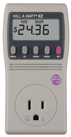 P3 International P4460 Kill A Watt EZ Electricity Usage Monitor , grey