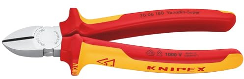 Knipex 34670 High Leverage Concreters Nippers, Silver, 250 mm