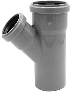 Oriente villaggio HT-abfuss tubo HTEA di derivazione, Acciaio Grigio RAL 7037