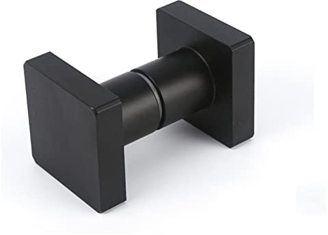 HIFASI Solido SUS304 Bagno in Acciaio Inox Rotonda su Un Lato Doccia Porta in Vetro Maniglia Manopola, Impugnatura Cromata Lucida