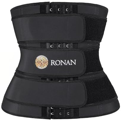 RONAN. - Faja Reductora Abdomen y Cintura - Banda Lumbar Unisex - Banda Reductora Abdomen - Faja Reductora Hombre - Fajin compresivo Postparto - Fajin Compresivo Cintura (XX-Large)