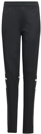 adidas Mixte Enfant Squadra25 Training Kids Pants, Black/White, 5-6 Years