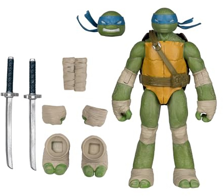 McFarlane Teenage Mutant Ninja Turtles (Page Punchers) Leonardo Figura de acción de 5 Pulgadas con Juguetes de cómic