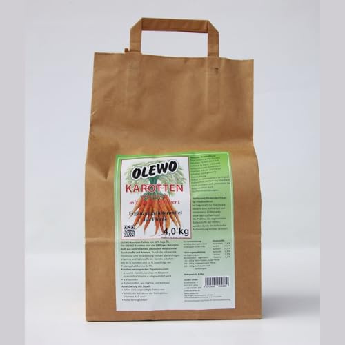 Olewo Morotspellets med olja 4 kg