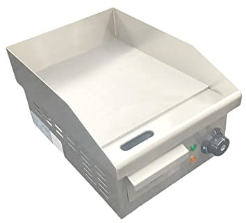 Davlex commercial electric steel griddle 280mm x 360mm small burger professional hotplate Burger Bacon Egg Grill Fryer