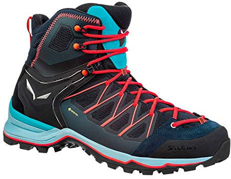 Salewa, Mountain Trainer Lite Mid Gore-Tex Damenwanderstiefel, Blau, 38.5