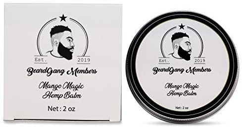 Hemp Beard Balm by BeardGang Members | Hemp Balm | Premium Beard Balm | Hemp seed oil | Natural oils | Mango Magic | The Future of Beard Grooming