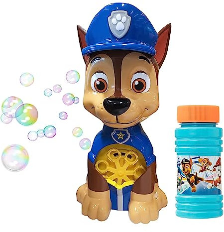 HTI Paw Patrol Bubble Party Machine Chase Electronic With Solution