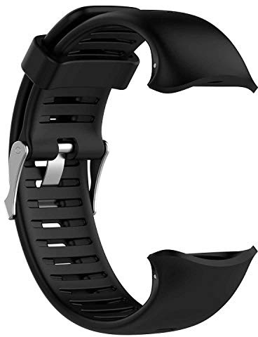 INF 22mm Armband für Polar Vantage V Sport Wechselarmbänder Silikon Schwarz