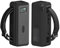 Silicone Case for Anker 737 Power Bank (PowerCore 24K) 1/4 Nut Hole Reserved Soft Silicone Case for TF/SM Cards with Portable Grip Dustproof Drop-Proof (Black)