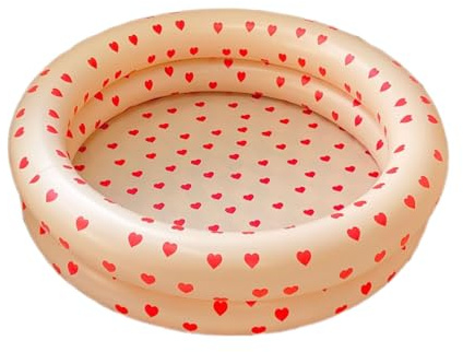 Limtula Piscine gonflable ronde étanche pour petits enfants pour bassin de pêche et fête aquatique durable