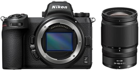 Nikon Z6II + 24-105mm f/4-7.1 Fotocamera Mirrorless Full Frame 24,5 MP Video 4K UHD Black VOA060AE [Nital V.I.P.: 6 anni di garanzia]