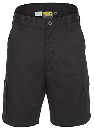 MIG Mens Cargo Combat Work Shorts | Men's cargo combat work shorts with practical pocket storage for trades, site work and everyday wear