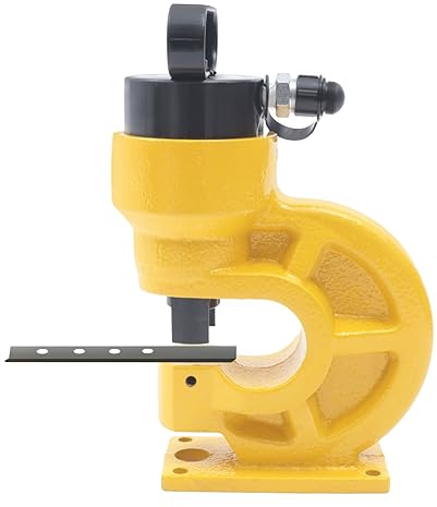 Máquina de perforación hidráulica de metal de cobre herramienta de perforación hidráulica nueva perforadora hidráulica Set Punch Kit Punch Kit Punch Kit manual portátil Punzonadora de metal para