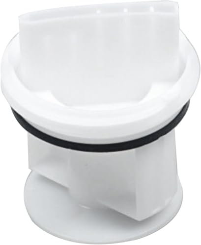Filtre à Peluches Adapté aux Pièces Détachées de lave-linge et Sèche-linge. Le Filtre à Peluches est Compatible avec la Plupart des Machines à laver du Marché. (Blanc)
