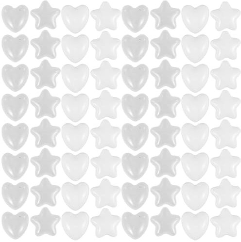 JOINPAYA 100 Piezas Juguete Bola Piscina Juguetes Bolas Juguetes para Bolas De Corazon Piscina De Bolas Piscina De Buceo para Bolas De Bolas De Estrellas El Plastico