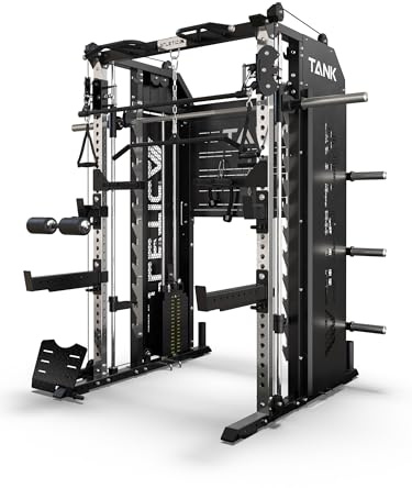 Atletica Tank | multipress | multikraftstation med Smith Machine | Dubbel kabeldragstation för funktionella rörelser
