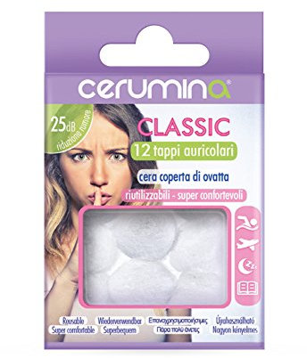 Cerumina Tappi Auricolari Classic 12 Pezzi Viola