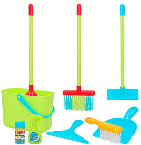 playgo – Set de Nettoyage Enfant Multicolore (colorbaby 44586)