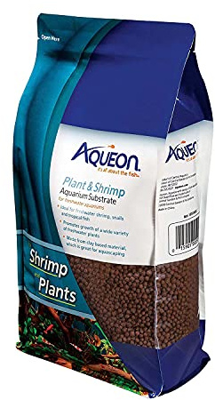 MELARQT Aqueon Plant & Shrimp Aquarium Substrate, 5 lbs