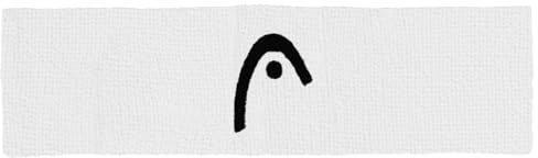 HEAD Bandana, Accessori Tennis Unisex Adulto, Bianco, Taglia Unica