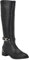 Calvin Klein Damen Daphny Kniehohe Stiefel, Schwarz Lack, 35 EU