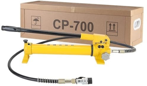 SENMIAO Pompe à main hydraulique Ultra haute pression CP-700, petite Station de pompe hydraulique Portable (Color : CP-700)