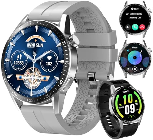 Homailida Smartwatch Uomo, Display HD da 1,39, Oltre 190+ Sport