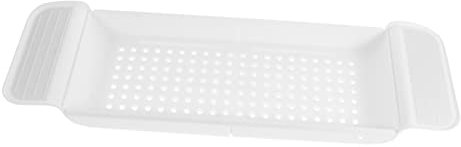 SWOOMEY Bandeja Extensible Para Bañera Bandeja Para Almacenar Alimentos Soporte Para Tableta