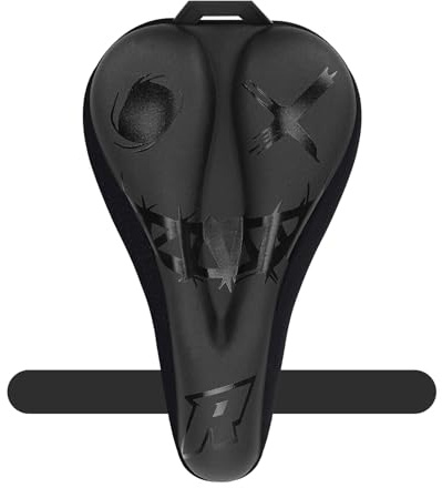 Genérico Cubierta de Sillín de Bicicleta – Cojín Acolchado Impermeable de Cuero PU | Protector de Asiento para Mujeres Niños Adultos para Scooter Ciclismo Ejercicio