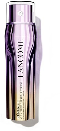 Lancôme Rénergie C.R.X. Triple Serum Retinol, Nacht-Pflege, innovatives Anti-Aging-Serum mit Retinol, Vitamin C, X-Peptiden und Ceramiden für sichtbar glattere, strahlende Haut, 50ml