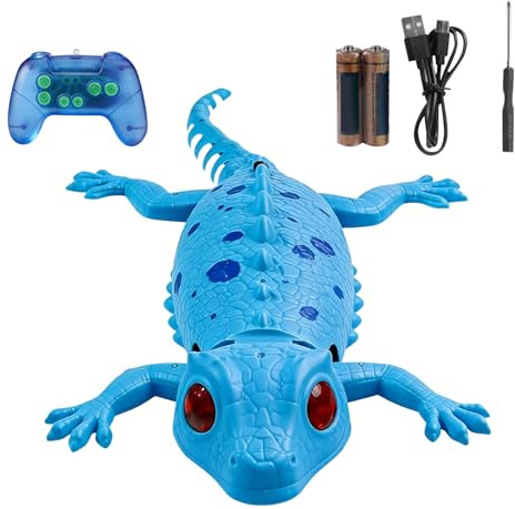Derwrtup Gecko Grimpeur | Jeu Électrique de Grimpe Lumineux avec 2 Modes,Jouet Robot Escaladeur Mur RC | pour d'Âge Préscolaire Élèves de Maternelle Garçons Filles Fils