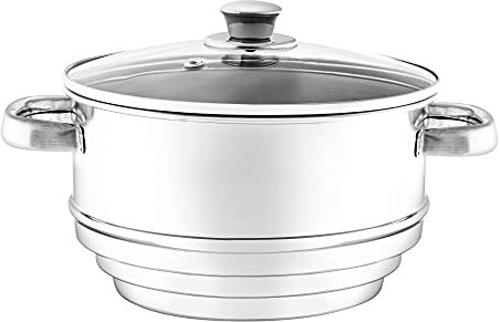 Stainless Steel Collection - Vaporera de Acero Inoxidable (20 cm)