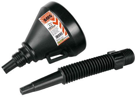 Bottari SOS 35185 Entonnoir Flexible avec Filtre, Schwarz