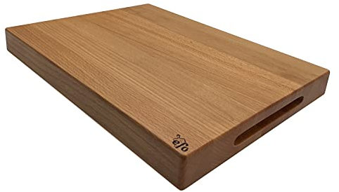 efo Tagliere Da Cucina Grande Legno Di Faggio, 40X30X4Cm