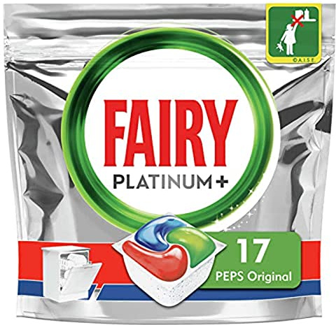 Platinium+ - Tablettes pour lave-vaisselle - Original - 17 lavages -