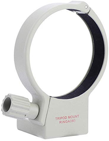 Yoidesu Vikye Anti-rust Lens Tripod Mount, Aluminum Alloy Lightweight Convenient Tripod Collar for Photography EF, Lens Collar Ring