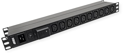 ATEN PE0218SG 1U 16A 18-Port Basic PDU mit Überspannungsschutz
