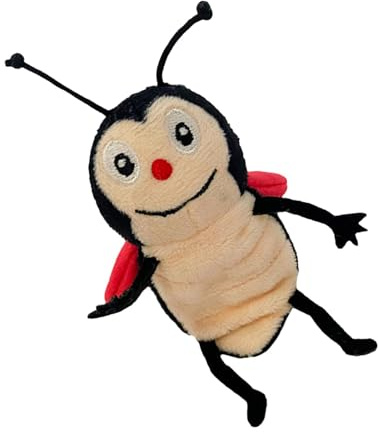 Marionetas de animales de peluche para,Marionetas de animales - Marionetas mariquitas | Marionetas de dedo de abeja lindas, títeres de mano de chenilla de peluche suave para niños