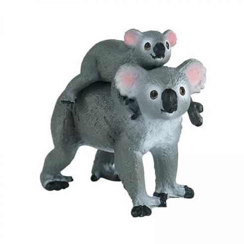 ＡＷＨＡＯ 2X Koala Bär Spielzeugfigur Miniature Lebenseik für Kuchen Topper Jungen Mädchen Ornament