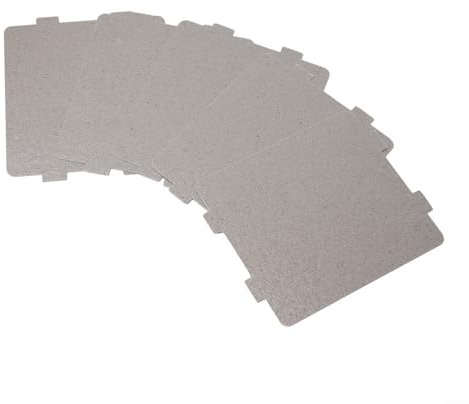 Piastre di copertura in mica per forno a microonde per una maggiore efficienza di cottura e durata (5 pezzi)
