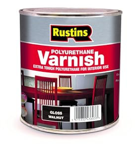 Rustins Polyurethane Varnish Walnut Gloss 500ml
