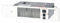 Myson 3KICK800 Kickspace 800 Hydronic Plinth Heater, White