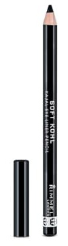 Rimmel Soft Kohl Kajal Eye Pencil, Jet Black 0.04 oz