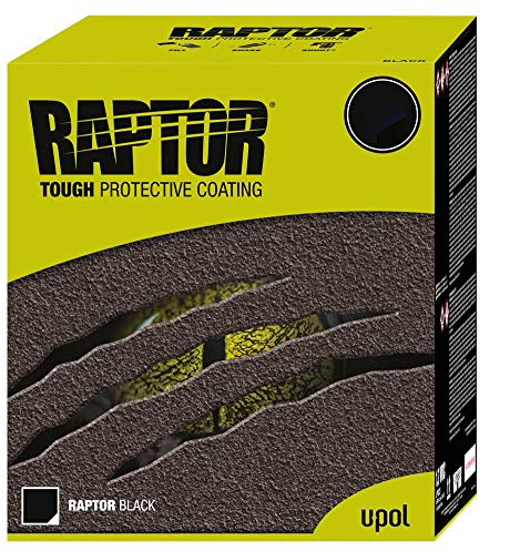 UPOL RAPTOR LINER BLACK KIT 4 LITRI VERNICE + INDURENTE COLORE NERO