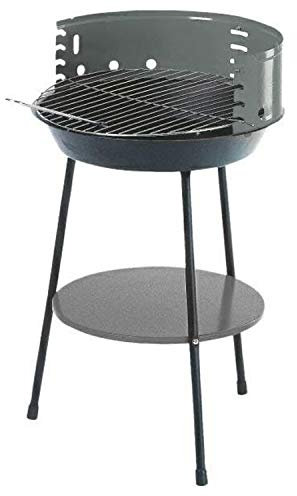Master Grill MG915 Barbecue Rond 35 cm Jardin Charbon de Bois
